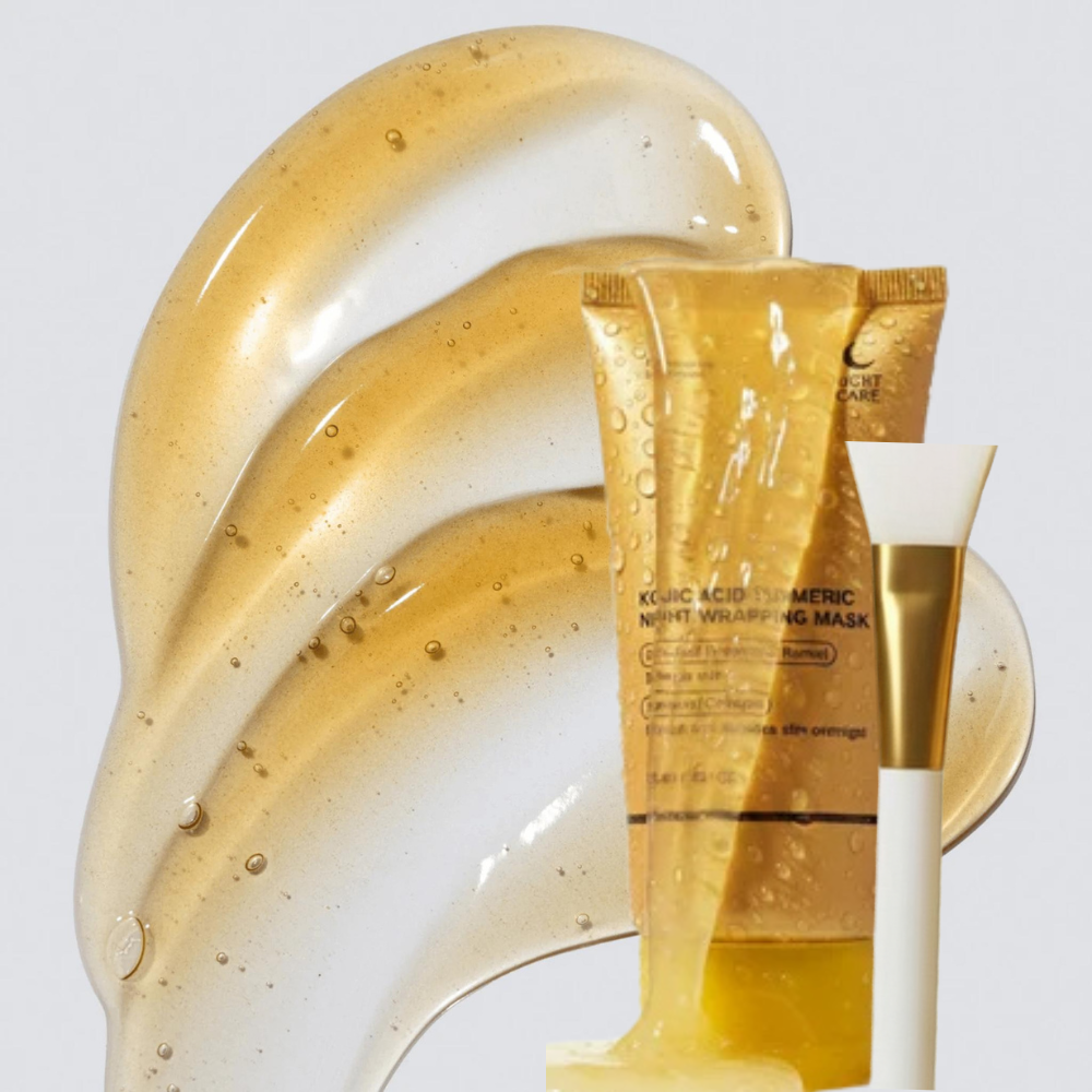 Maschera al Collagene con Acido Kojico e Curcuma
