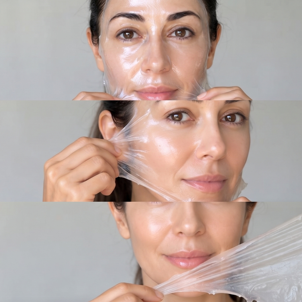 Maschera al Collagene con Acido Kojico e Curcuma