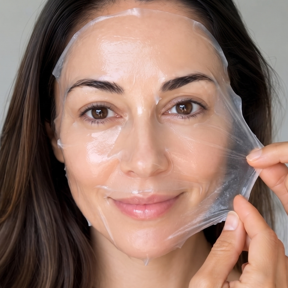 Maschera al Collagene con Acido Kojico e Curcuma